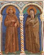 GIOTTO di Bondone Saint Francis and Saint Clare china oil painting reproduction